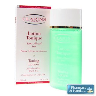 Clarins Paris Toning Lotion For Combination or Oily Skin 200ml