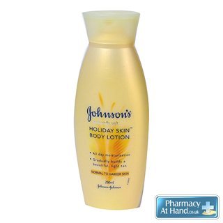 Johnson's Holiday Skin Body Lotion Dark Skin