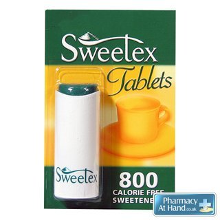 Sweetex tablets calorie free sweetners