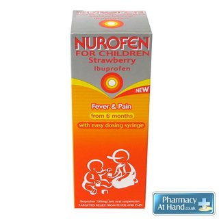 Nurofen For Children Strawberry Flavour Liquid