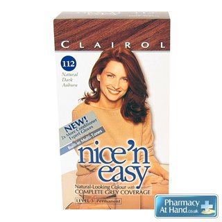 Clairol Nice 'n Easy 112 Natural Dark Auburn