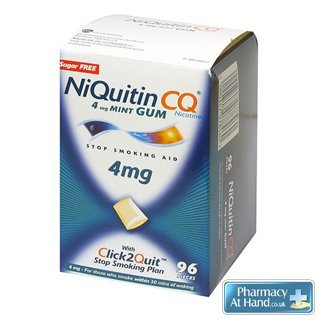 Niquitin CQ 4mg Mint Gum 96's