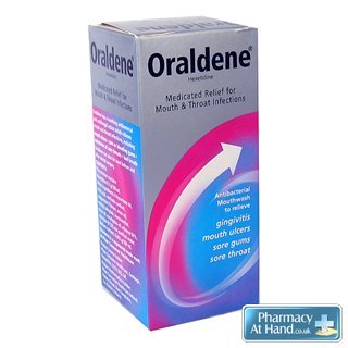 Oraldene Medicated Relief for Mouth and Throat Infections 200ml