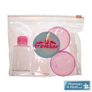 World travelter travel bottle kit