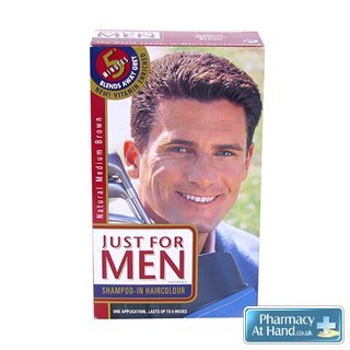 Just For Men Shampoo Colour Natural Medium Brown