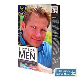 Just For Men Shampoo Colour Natural Sandy Blonde