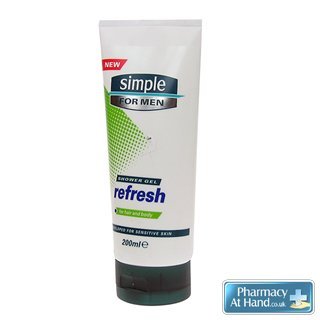 Simple For Men Refresh Shower Gel