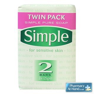 Simple Soap For Sensitive Skin Twin Pack
