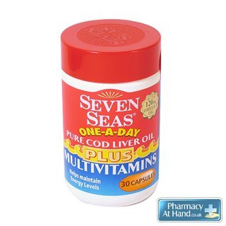 Seven Seas One-A-Day Pure Cod Liver Oil + Multivitamins