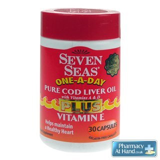 Seven seas one a day pure cod liver oil