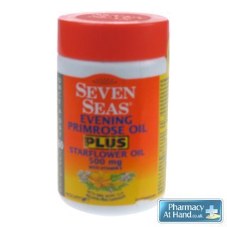 Seven Seas Evening primrose oil plus starflower oil