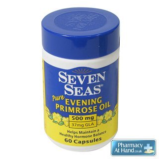Seven seas pure evening primrose oil 500mg