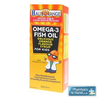 Haliborange Omega 3 Fish Oil Orange Syrup 300ml