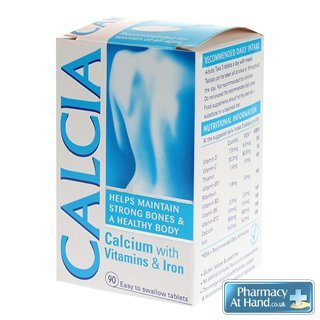 Calcia Calcium With Vitamins And Iron