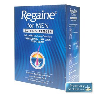 Regaine for Men Extra Strength 5% Triple Pack 3 Months Supply