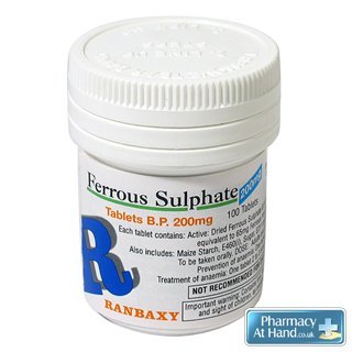 Ferrous Sulphate 100 Tablets
