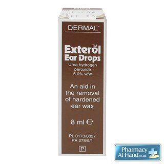 Dermal Exterol Ear Drops For Hardened Ear Wax