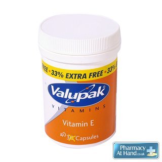 Valupak Vitamins Vitamin E