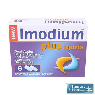 Imodium Plus 6 Caplets