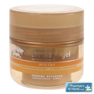 Shimmer bronzing gel