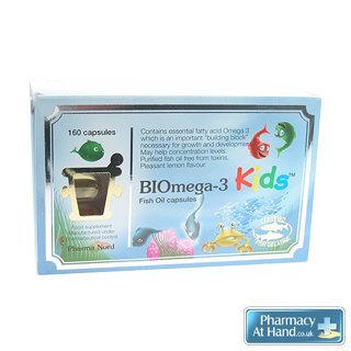 Pharma Nord Bi Omega 3 Kids Fish Oil 160 Capsules