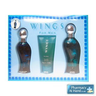 Wings for Men, Eau de Toilette, Shower Gel, Aftershave