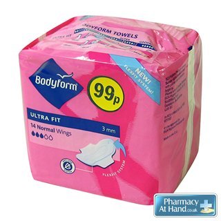 Bodyform ultra fit normal wings