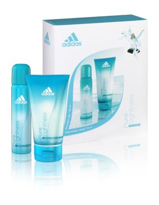 Adidas Pure Lightness Gift Set For Women 150ml Shower Gel & 75ml Body Spray