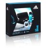 Adidas Ice Dive Gift Set 50ml Eau De Toilette Natural Spray & 150ml Body Spray & Adidas Scarf