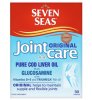 Seven Seas Joint Care Original Glucosamine Plus Pure Cod Liver Oil With Vitamins D & E & Triomega Fish Oil 30 Capsules 